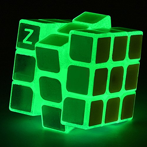 Amazon.com: 3x3 Fluorescent Speed Cube Glow in Dark Magic Speed